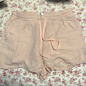 Linen shorts